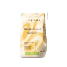 Callebaut fonteinchocolade - limoen lemon - 2,5 kg verpakking